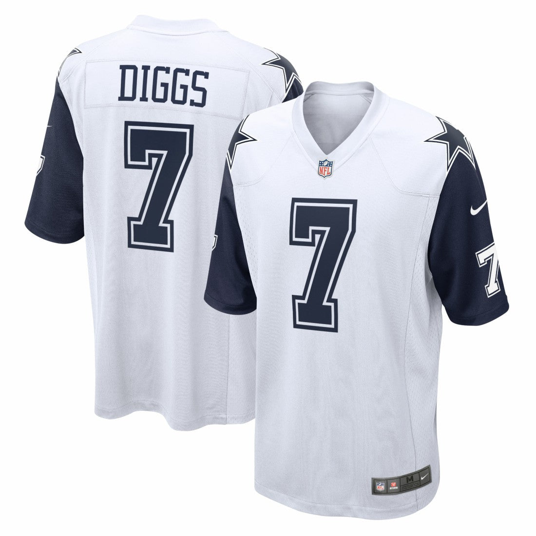 Nike Trevon Diggs Dallas Cowboys Alternate Game Team Jersey White
