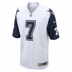 Nike Trevon Diggs Dallas Cowboys Alternate Game Team Jersey White