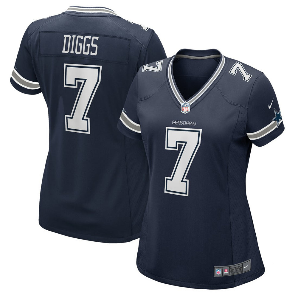 Nike Trevon Diggs Dallas Cowboys Women's Game Jersey Navy