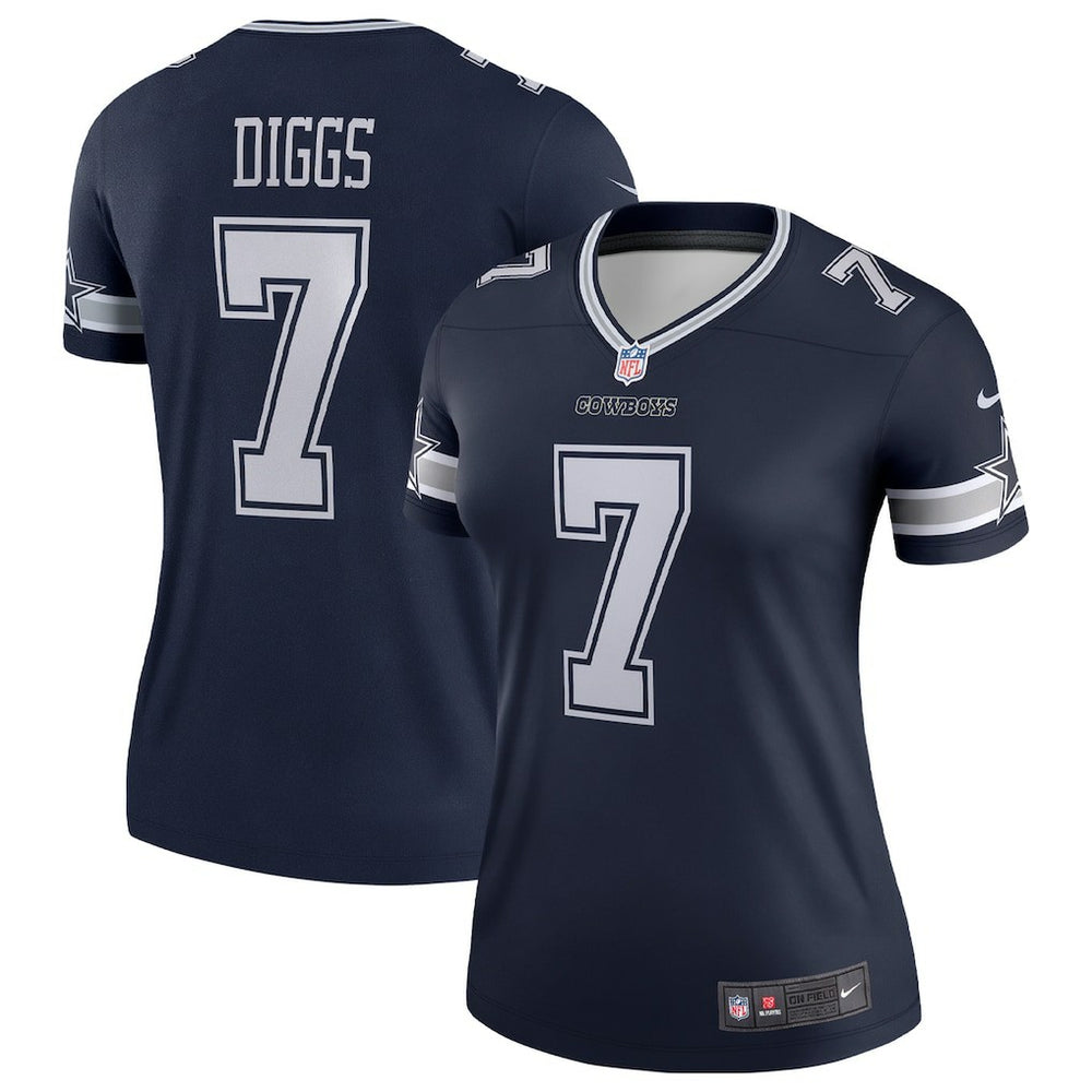 Nike Trevon Diggs Dallas Cowboys Women's Legend Player Performance Top Navy