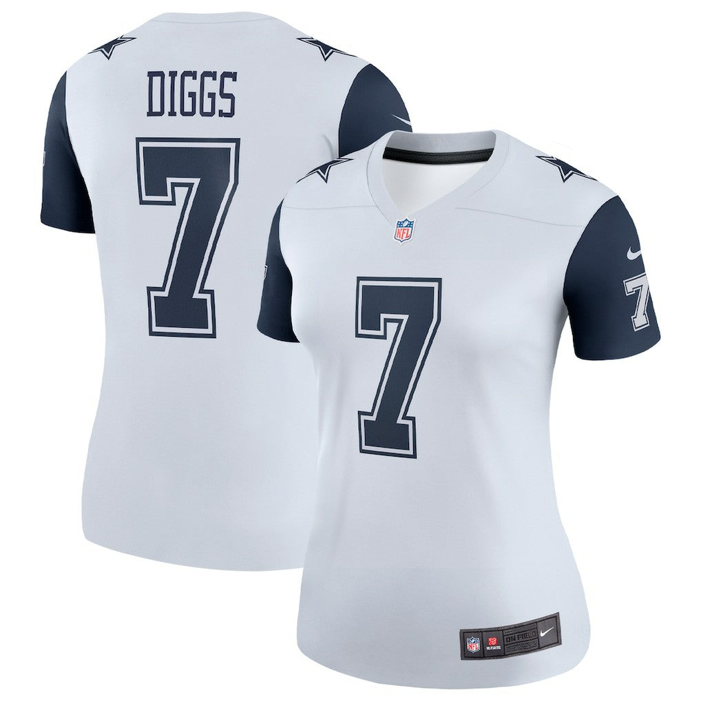 Nike Trevon Diggs Dallas Cowboys Women's Legend Player Performance Top White