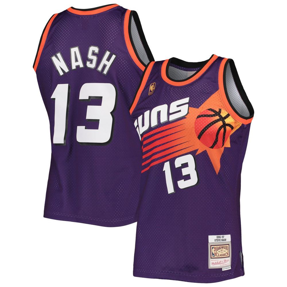 Steve Nash Phoenix Suns 1996/97 Hardwood Classics Swingman Jersey Purple | Mitchell & Ness Lifestyle