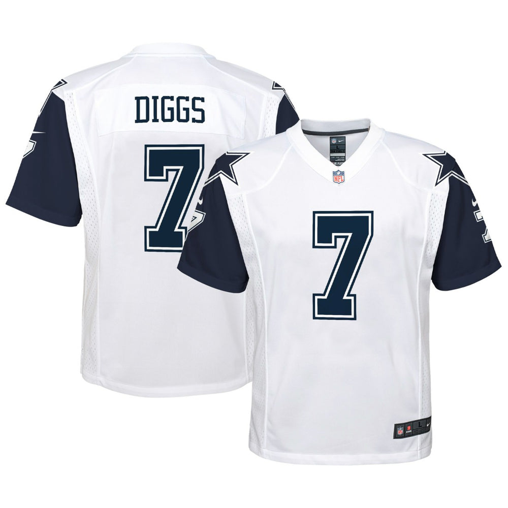 Nike Trevon Diggs Dallas Cowboys Youth Alternate Game Jersey White