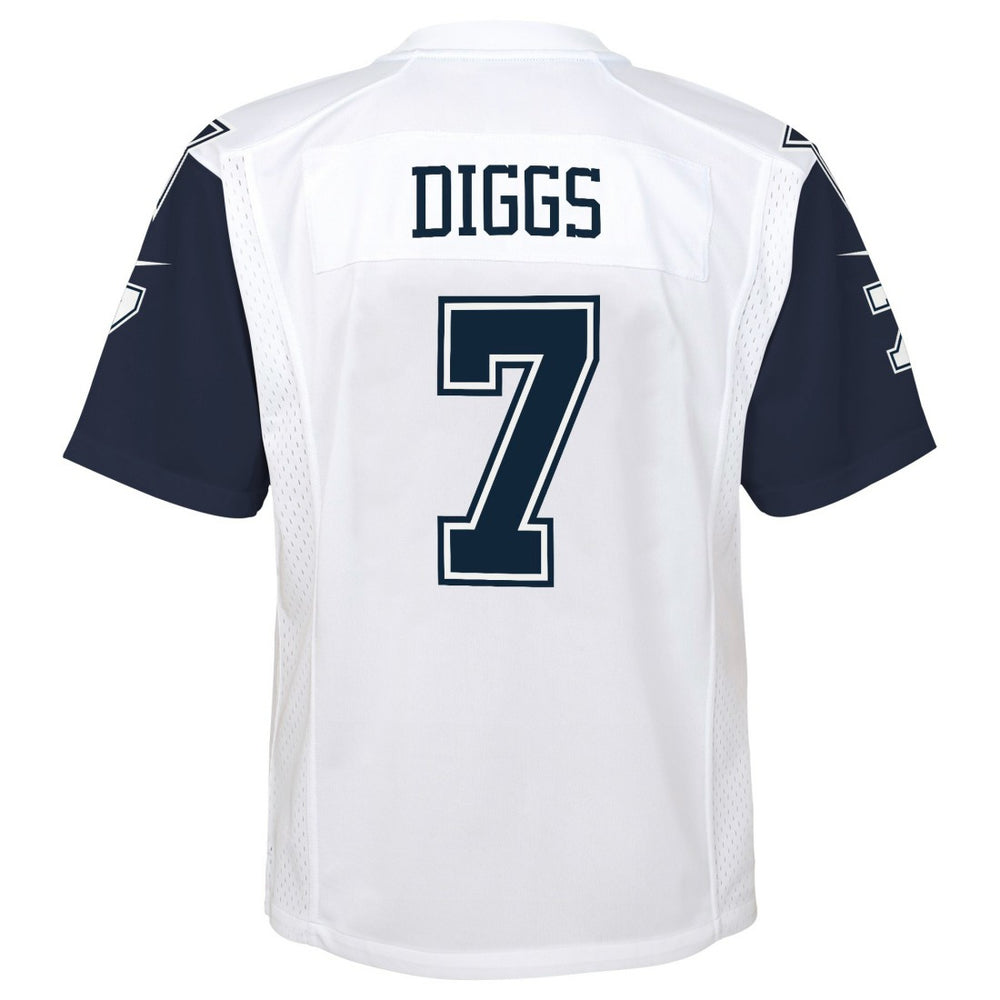 Nike Trevon Diggs Dallas Cowboys Youth Alternate Game Jersey White
