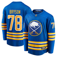 Jacob Bryson Buffalo Sabres Fanatics Home Breakaway Player Jersey - Royal - NHL 4564005