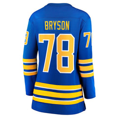 Jacob Bryson Buffalo Sabres Fanatics Women's Home Breakaway Player Jersey - Royal - NHL 4564050