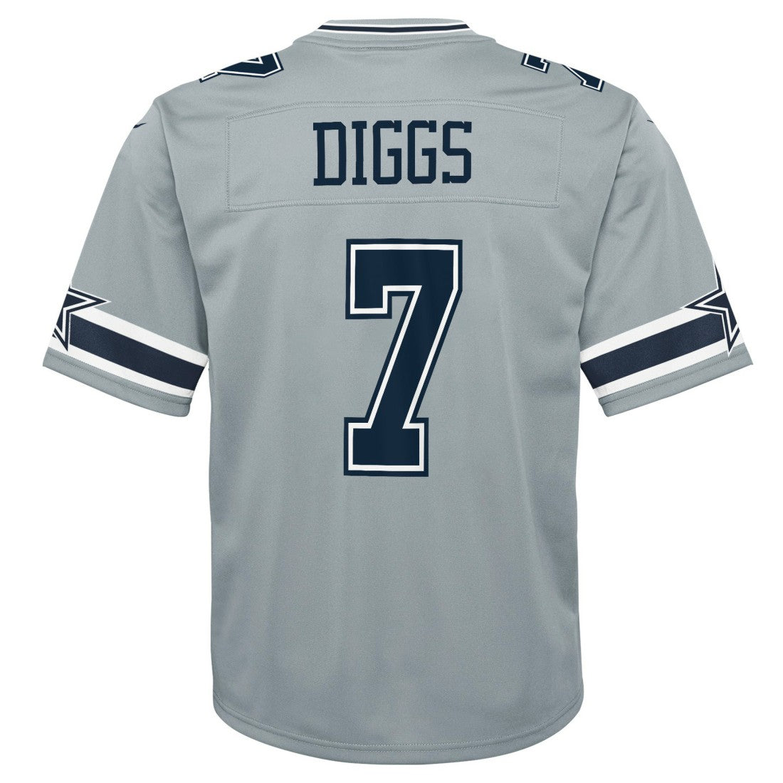 Nike Trevon Diggs Dallas Cowboys Youth Inverted Game Jersey Silver