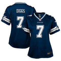 Nike Trevon Diggs Dallas Cowboys Girls Youth Game Jersey Navy