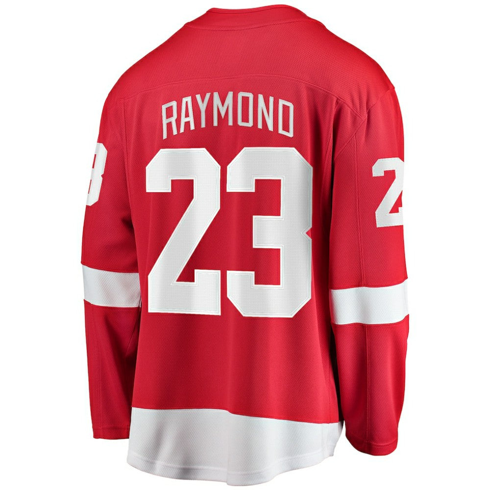 Lucas Raymond Detroit Red Wings Fanatics Home Breakaway Player Jersey - Red - NHL 4564165