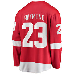 Lucas Raymond Detroit Red Wings Fanatics Home Breakaway Player Jersey - Red - NHL 4564165