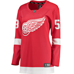 Moritz Seider Detroit Red Wings Fanatics Women's Home Breakaway Player Jersey - Red - NHL 4564190