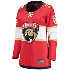 Eetu Luostarinen Florida Panthers Fanatics Women's Home Breakaway Player Jersey - Red - NHL 4564212
