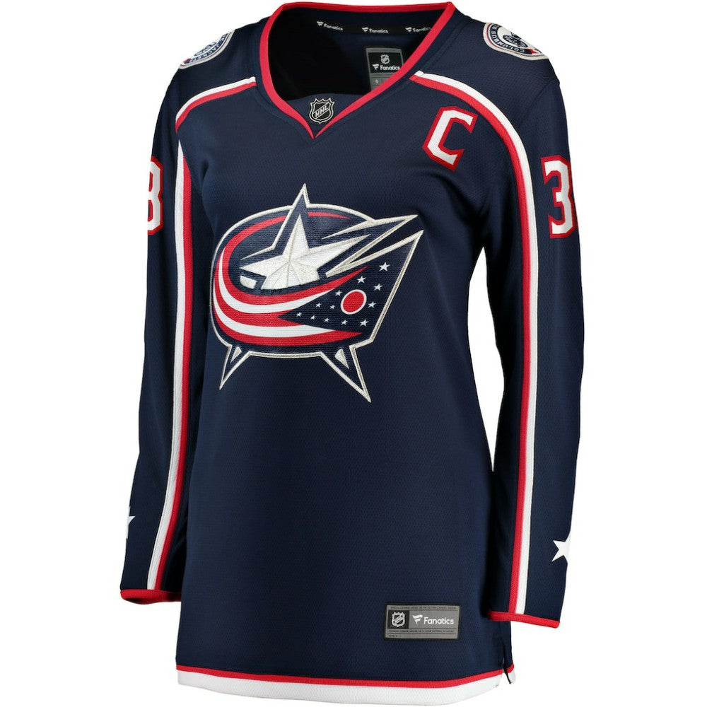 Boone Jenner Columbus Blue Jackets Women's Home Breakaway Player Jersey - Navy - NHL 4564357