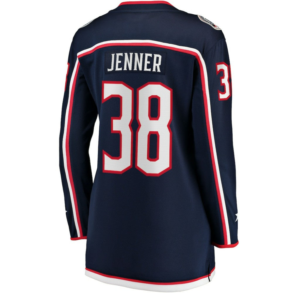 Boone Jenner Columbus Blue Jackets Women's Home Breakaway Player Jersey - Navy - NHL 4564357