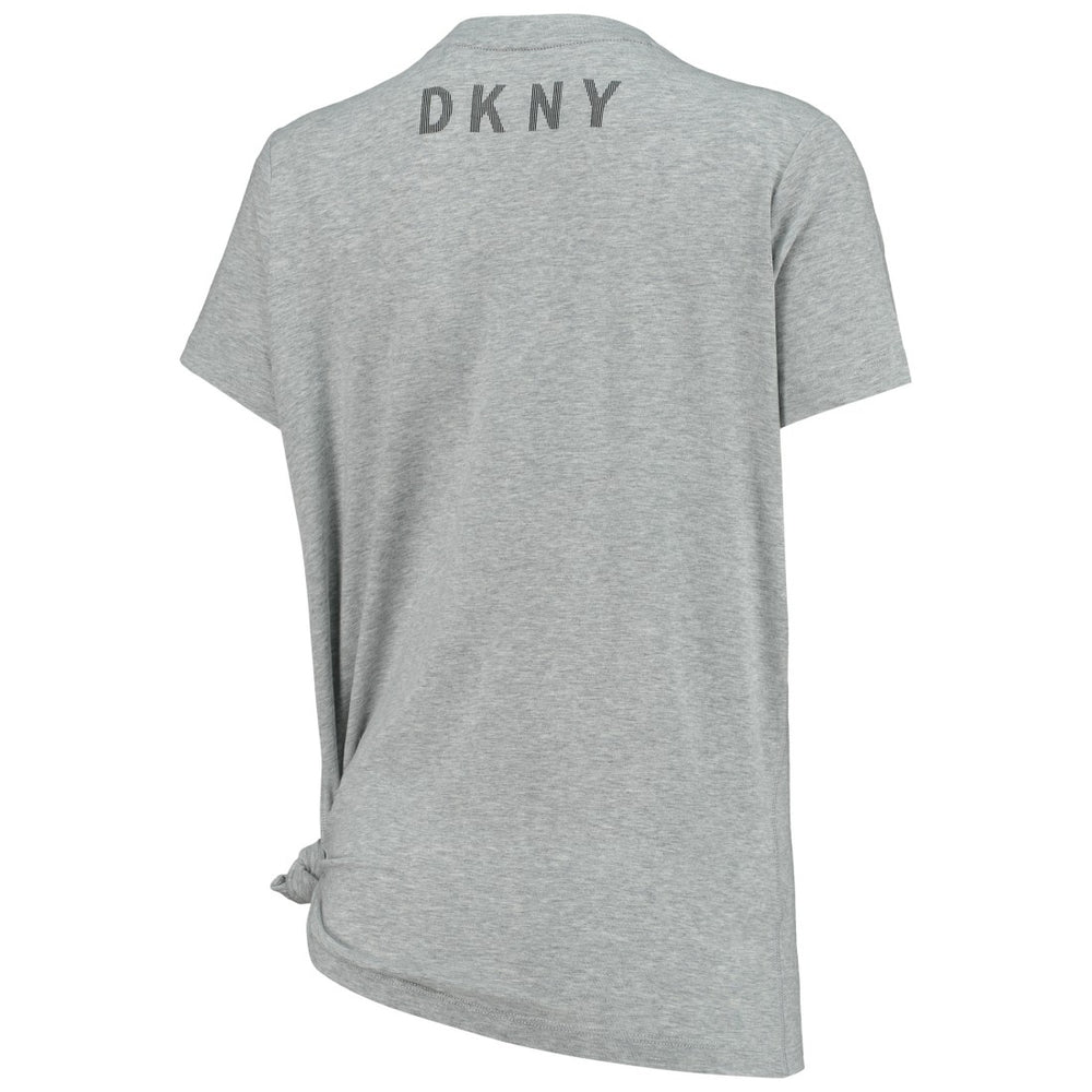 Dallas Cowboys DKNY Sport Women's Ava Tri-Blend T-Shirt Heathered Gray