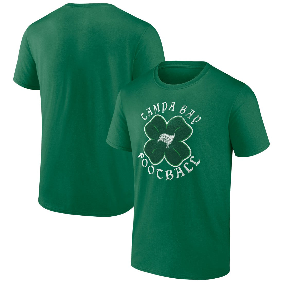 Fanatics Tampa Bay Buccaneers Celtic Clover T-Shirt Kelly Green