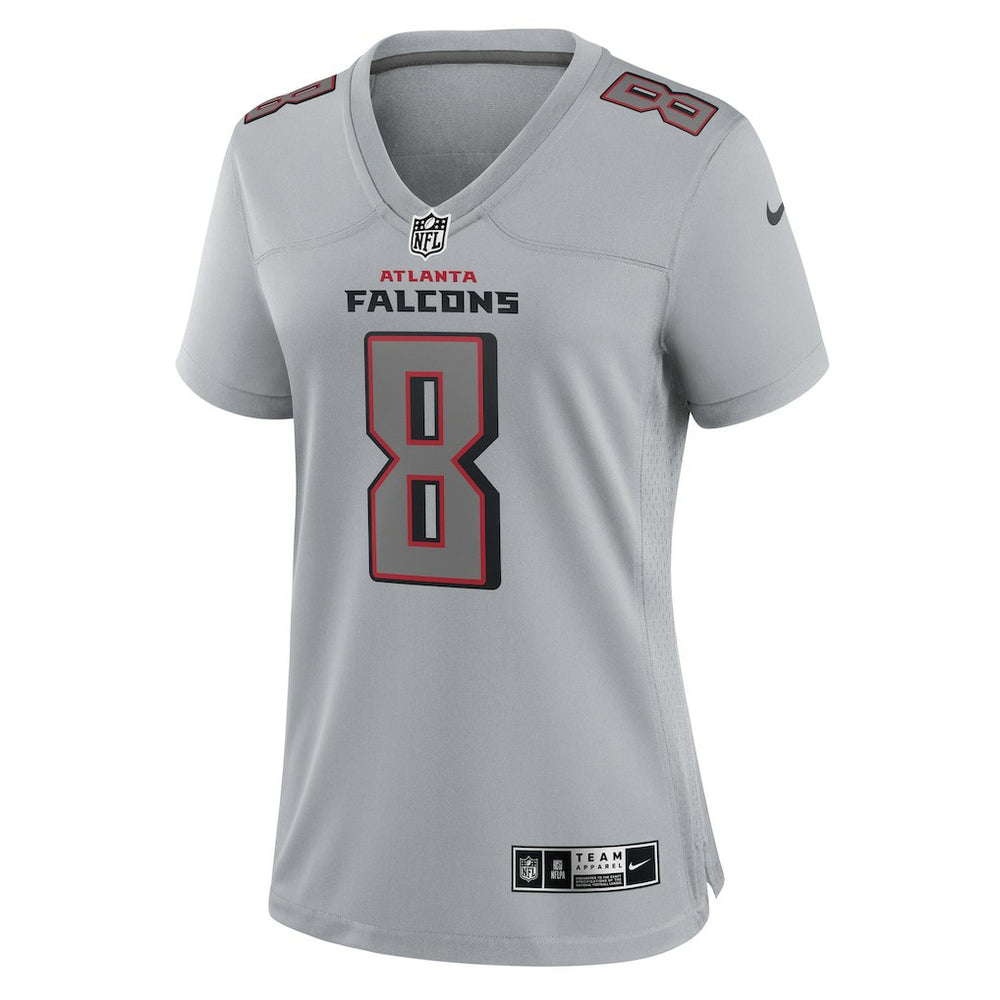 Nike Kyle Pitts Atlanta Falcons Women's Atmosphere Fashion Game Jersey Gray