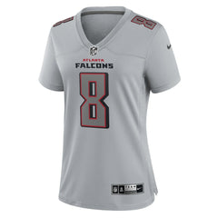 Nike Kyle Pitts Atlanta Falcons Women's Atmosphere Fashion Game Jersey Gray
