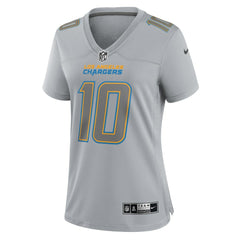 Nike Justin Herbert Los Angeles Chargers Women's Atmosphere Fashion Game Jersey Gray