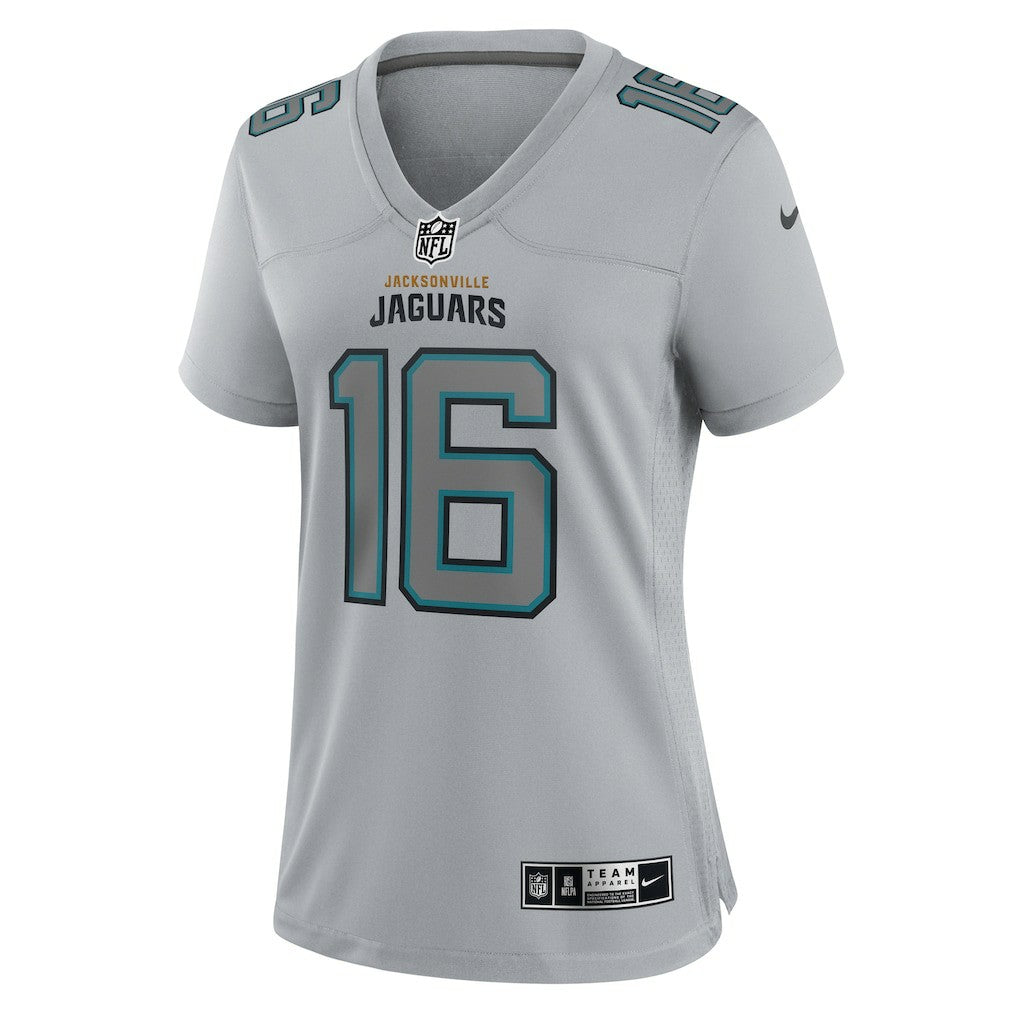 Nike Trevor Lawrence Jacksonville Jaguars Women's Atmosphere Fashion Game Jersey Gray