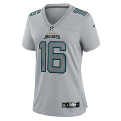 Nike Trevor Lawrence Jacksonville Jaguars Women's Atmosphere Fashion Game Jersey Gray