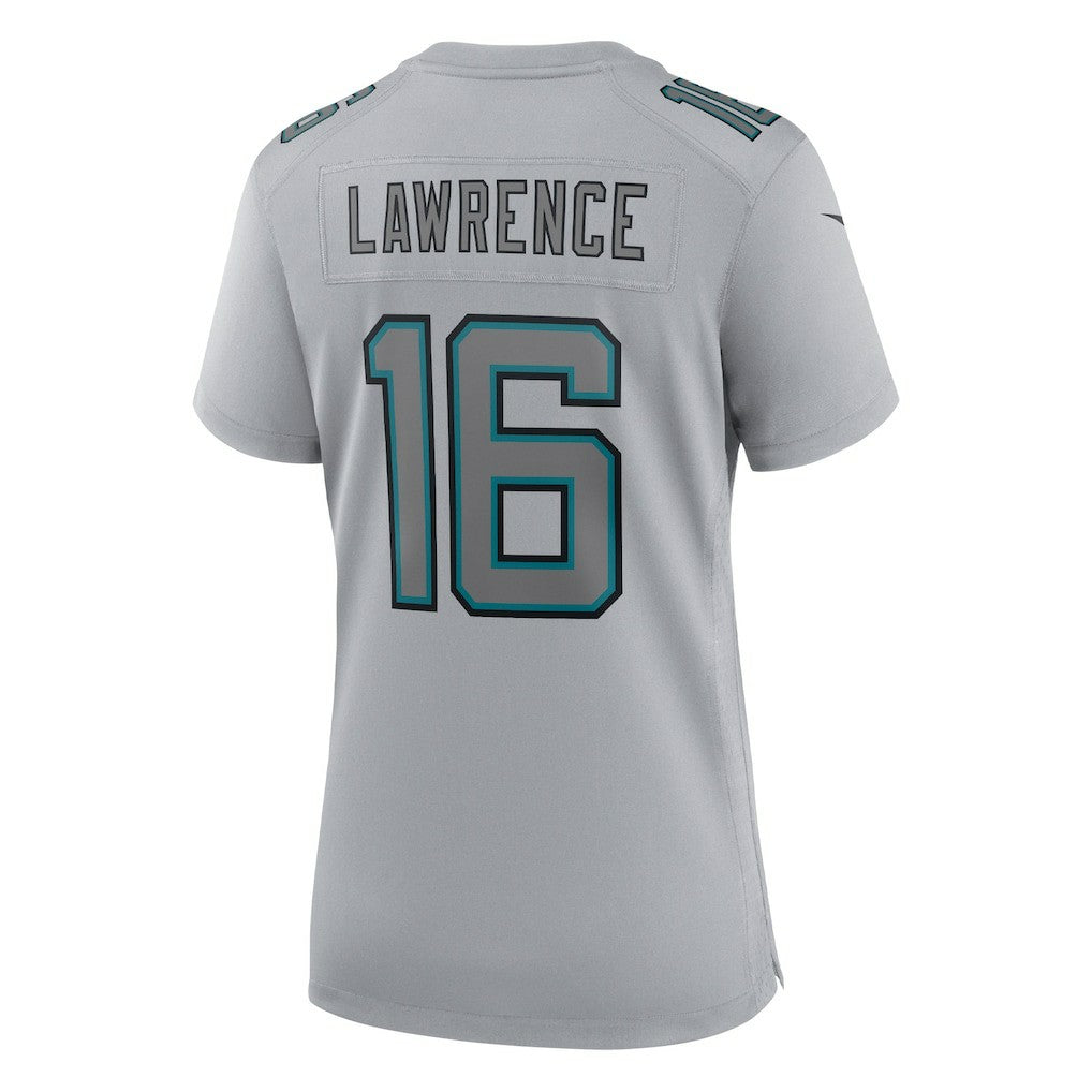 Nike Trevor Lawrence Jacksonville Jaguars Women's Atmosphere Fashion Game Jersey Gray