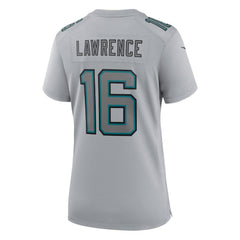 Nike Trevor Lawrence Jacksonville Jaguars Women's Atmosphere Fashion Game Jersey Gray