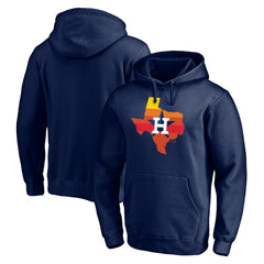 Houston Astros Hometown Collection Texas Sunrise Pullover Hoodie - Navy - MLB Discount