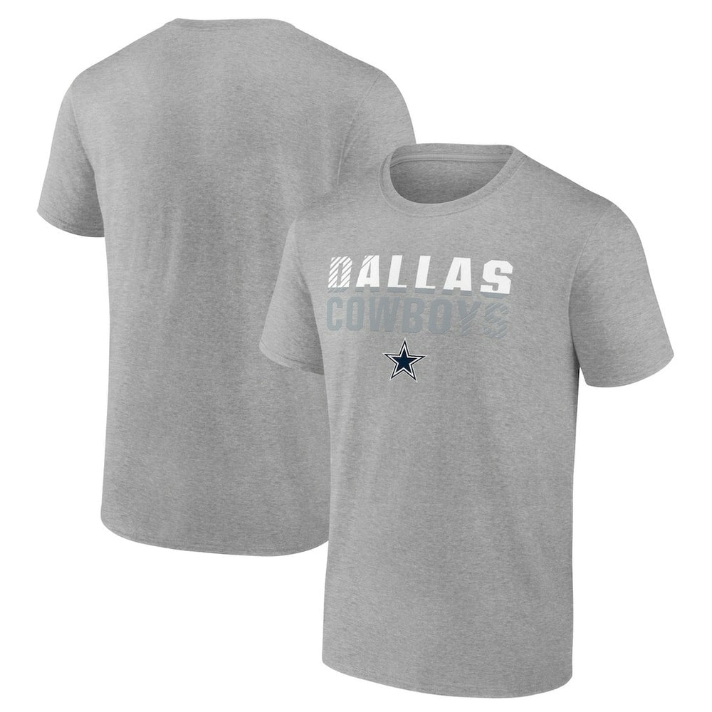 Dallas Cowboys Team Fade Out T-Shirt Heathered Gray