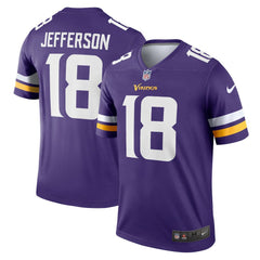 Nike Justin Jefferson Minnesota Vikings Legend Player Performance Top Purple