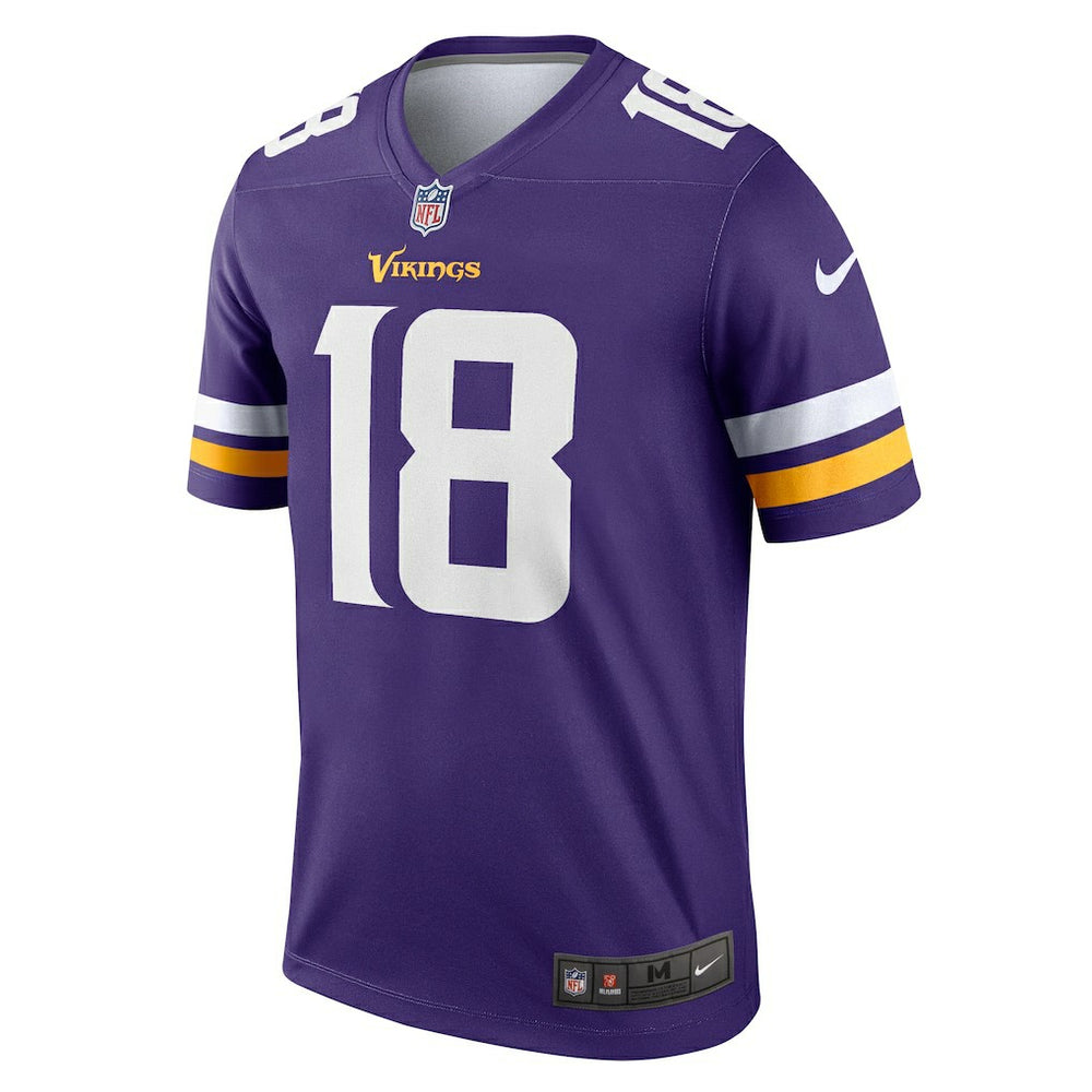 Nike Justin Jefferson Minnesota Vikings Legend Player Performance Top Purple