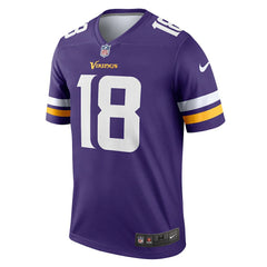 Nike Justin Jefferson Minnesota Vikings Legend Player Performance Top Purple
