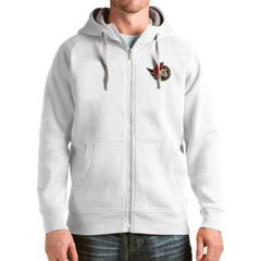 Ottawa Senators Antigua Logo Victory Full-Zip Hoodie - White - NHL 4571826