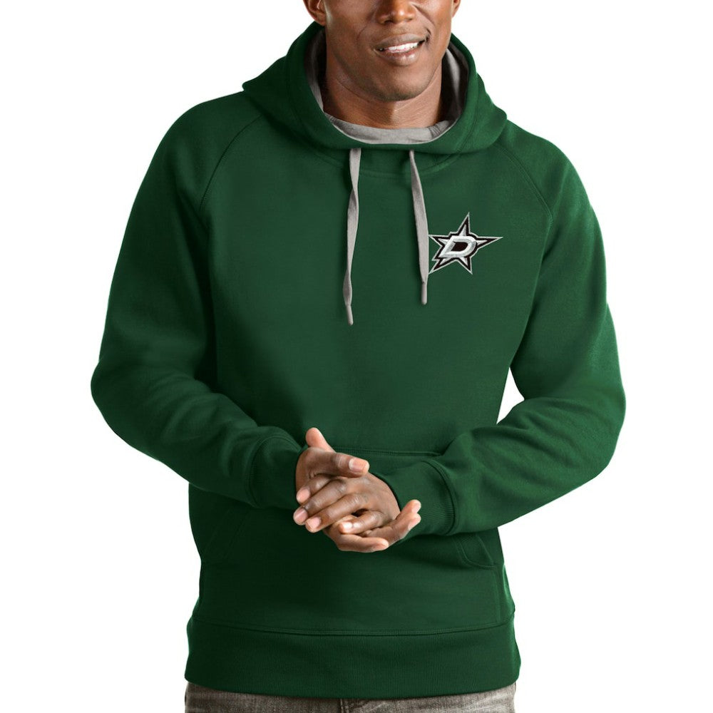 Dallas Stars Antigua Victory Pullover Hoodie - Hunter Green - NHL 4572171