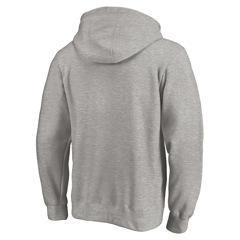 Dallas Cowboys Primary Logo Fitted Pullover Hoodie Heather Gray