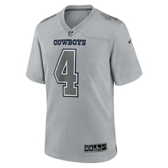 Nike Dak Prescott Dallas Cowboys Atmosphere Fashion Game Jersey Gray