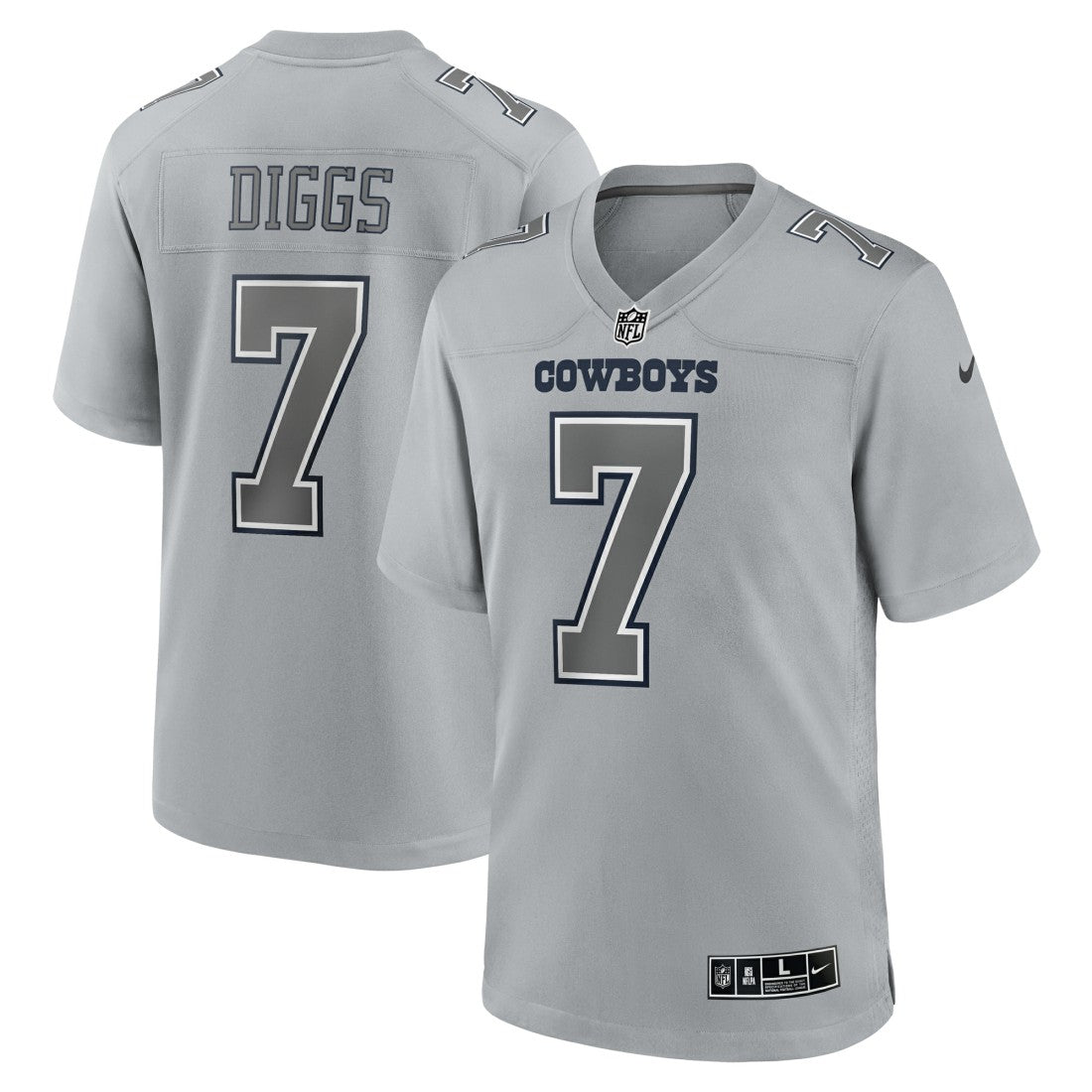 Nike Trevon Diggs Dallas Cowboys Atmosphere Fashion Game Jersey Gray