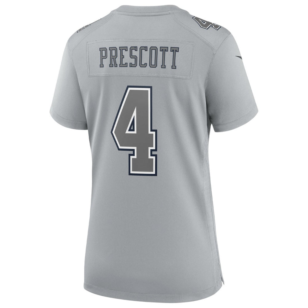 Nike Dak Prescott Dallas Cowboys Women's Atmosphere Fashion Game Jersey Gray