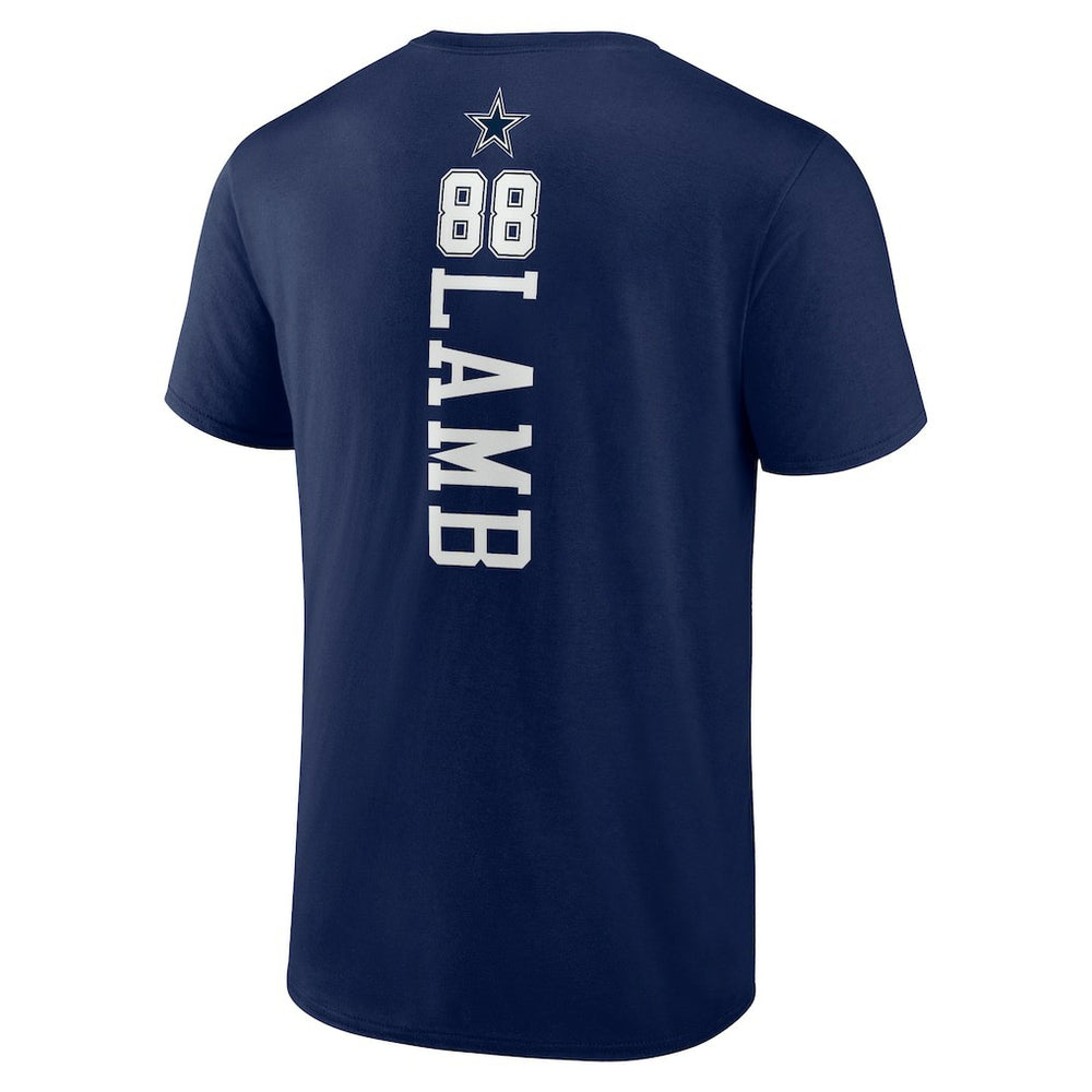 CeeDee Lamb Dallas Cowboys Playmaker T-Shirt Navy