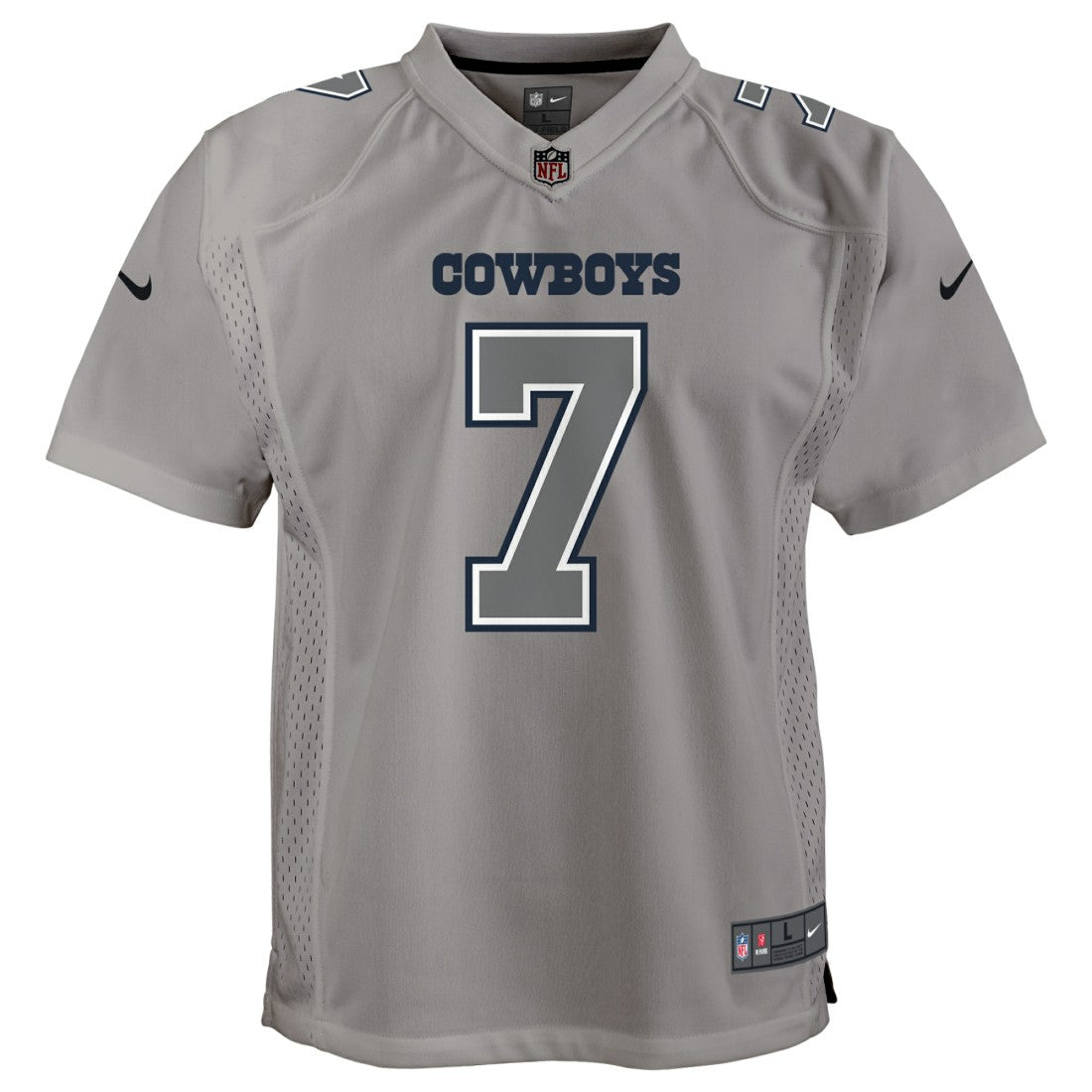 Nike Trevon Diggs Dallas Cowboys Youth Atmosphere Game Jersey Gray