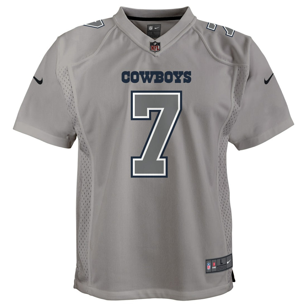 Nike Trevon Diggs Dallas Cowboys Youth Atmosphere Game Jersey Gray