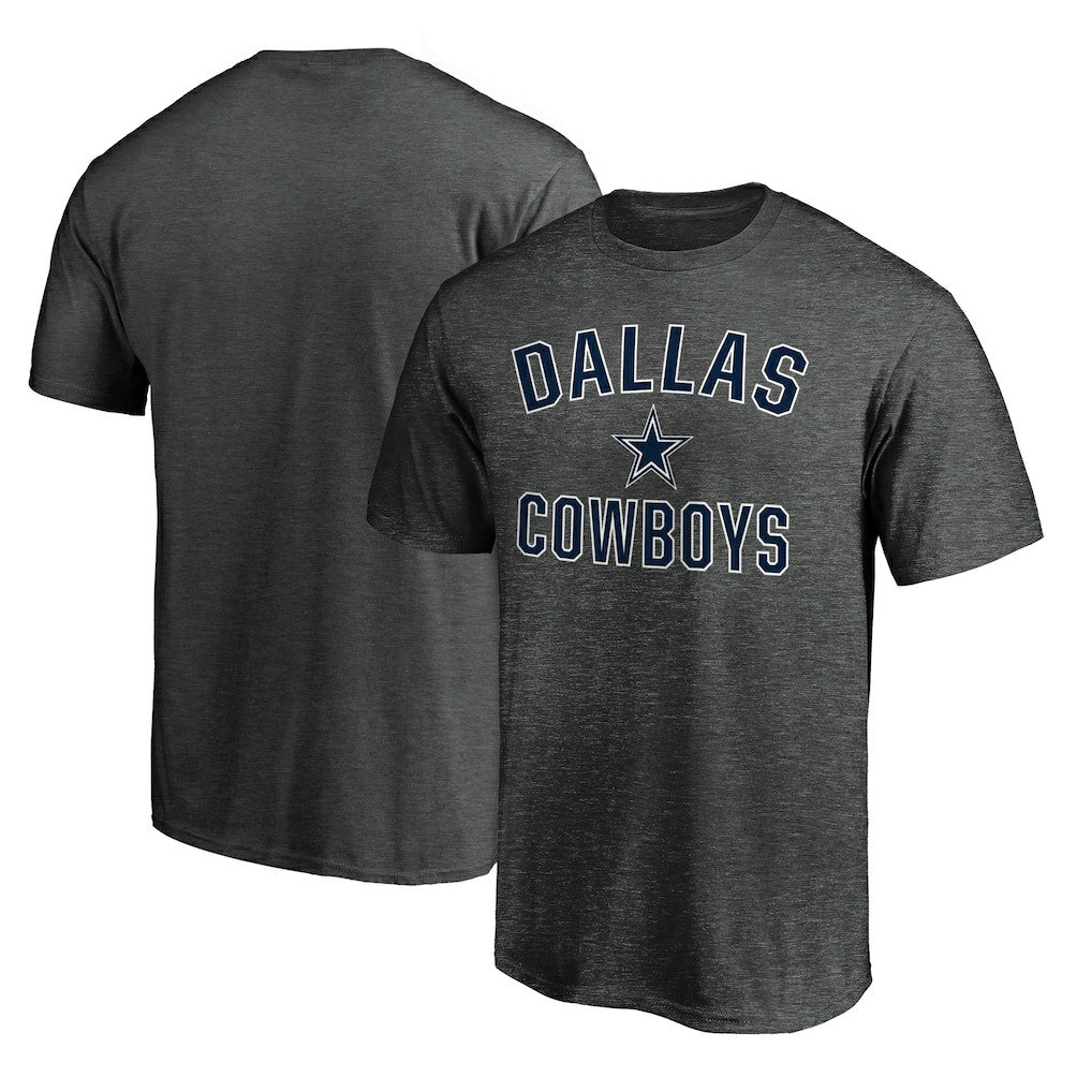 Fanatics Dallas Cowboys Victory Arch T-Shirt Heather Charcoal