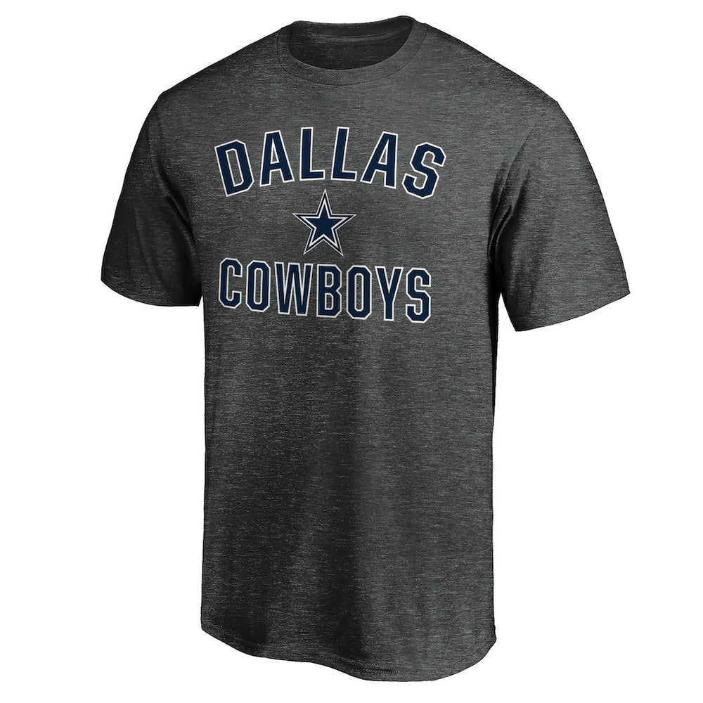 Fanatics Dallas Cowboys Victory Arch T-Shirt Heather Charcoal