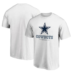 Dallas Cowboys Team Lockup T-Shirt White