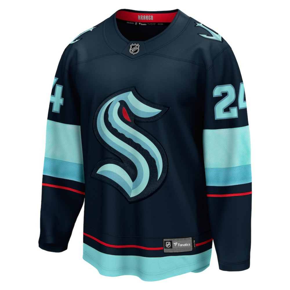 Jamie Oleksiak Seattle Kraken Fanatics Home Breakaway Player Jersey - Deep Sea Blue - NHL 4581878