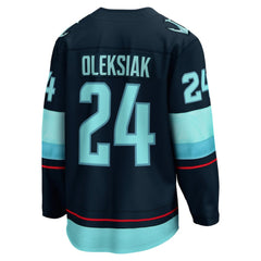 Jamie Oleksiak Seattle Kraken Fanatics Home Breakaway Player Jersey - Deep Sea Blue - NHL 4581878