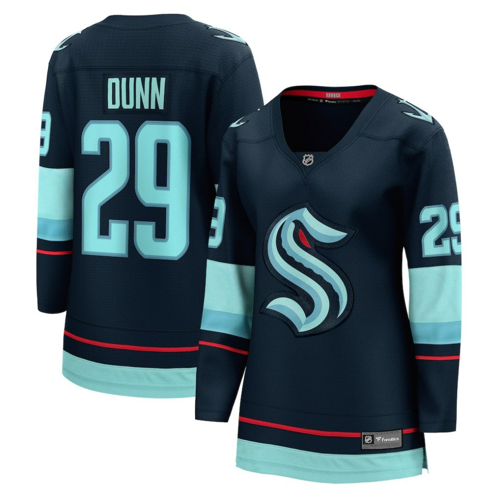 Vince Dunn Seattle Kraken Fanatics Women's Home Breakaway Player Jersey - Deep Sea Blue - NHL 4581888