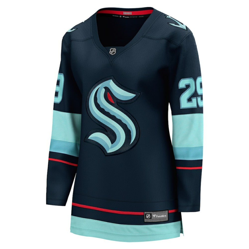 Vince Dunn Seattle Kraken Fanatics Women's Home Breakaway Player Jersey - Deep Sea Blue - NHL 4581888