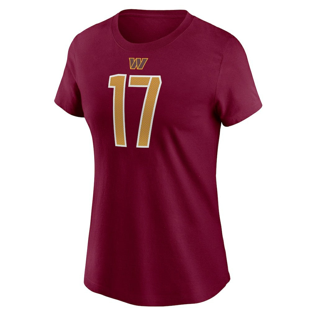 Nike Terry McLaurin Washington Commanders Women's Player Name & Number T-Shirt Burgundy