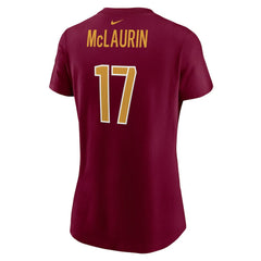 Nike Terry McLaurin Washington Commanders Women's Player Name & Number T-Shirt Burgundy